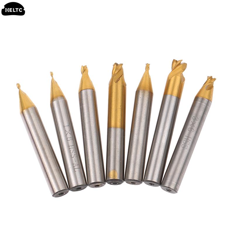 1Pc 6mm Shank Ti-Coated HSS Vertical Key Machine Cutters Door Car Key Cutter Machine Part Key Maker Locksmith Tools 1.0mm-5.0mm