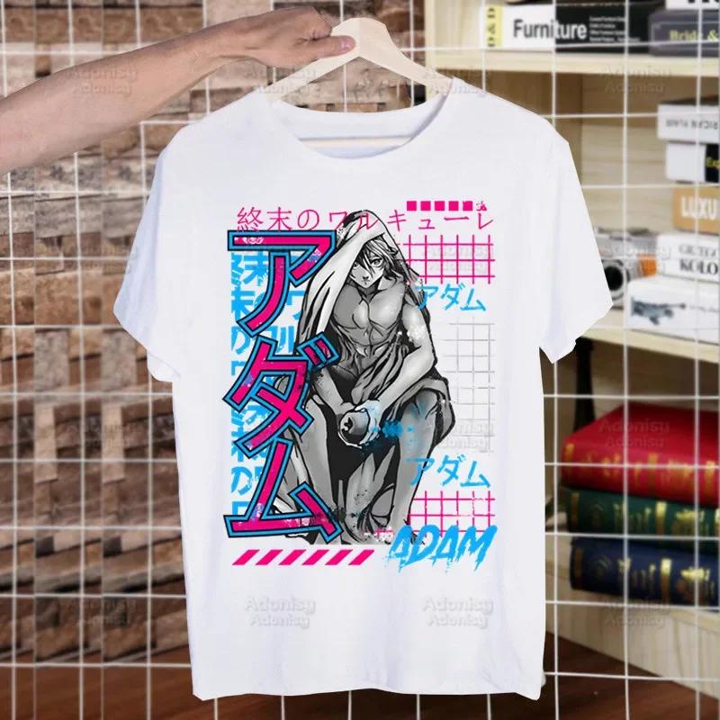 Record Of Ragnarok Buddha Manga Funny T Shirt Men New Casual Short Sleeve Tshirt Homme Manga Unisex T-shirt Tees