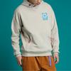 Converse Sweatshirts Men's Khaki Beige Hooded Moderate Regular 10021090-A01