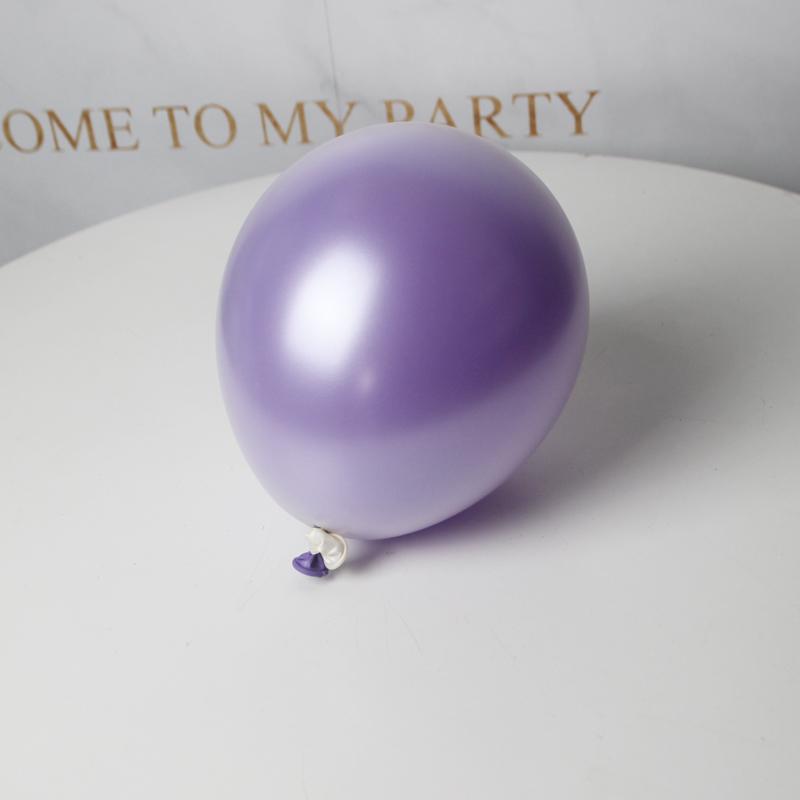 Purple Balloon Decorations for Birthdays, Shop Openings, Banquets, and Celebrations