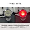 LED Glow Light Stick 15 Color Flashing Light Sticks with Rope 2 Lighting Modes Battery Powered Lightweight Party Light Stick for Festivals Rave Party