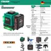 Green Light Outdoor Infrared Laser Level with Automatic Wall & Floor Alignment