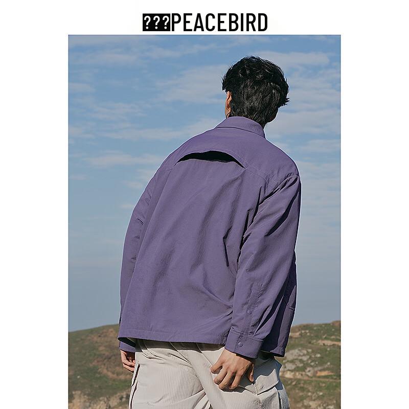 Peacebird Men's Outdoor Textured Workwear Jacket