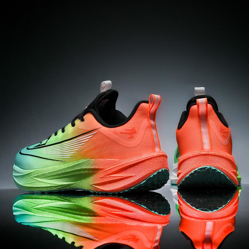 2025Summer Men's Running Shoes New Professional Carbon Plate Sports Training Shoes Outdoor Non-slip Shock-absorbing Tennis Shoes