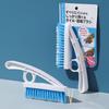 V Tile Type Gap Cleaning Brush With Plastic Handle For Bathroom Wall Scrubber