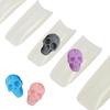 10/30/50/100Pcs Resin Skull Nail Art Charms Flatback Beads, Punk Halloween Party Nail Decoration