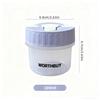 WORTHBUY Mini Plastic Sealed Food Fresh-keeping Box Refrigerator Food Storage Container Reusable Round Fruit Snack Box With Lid