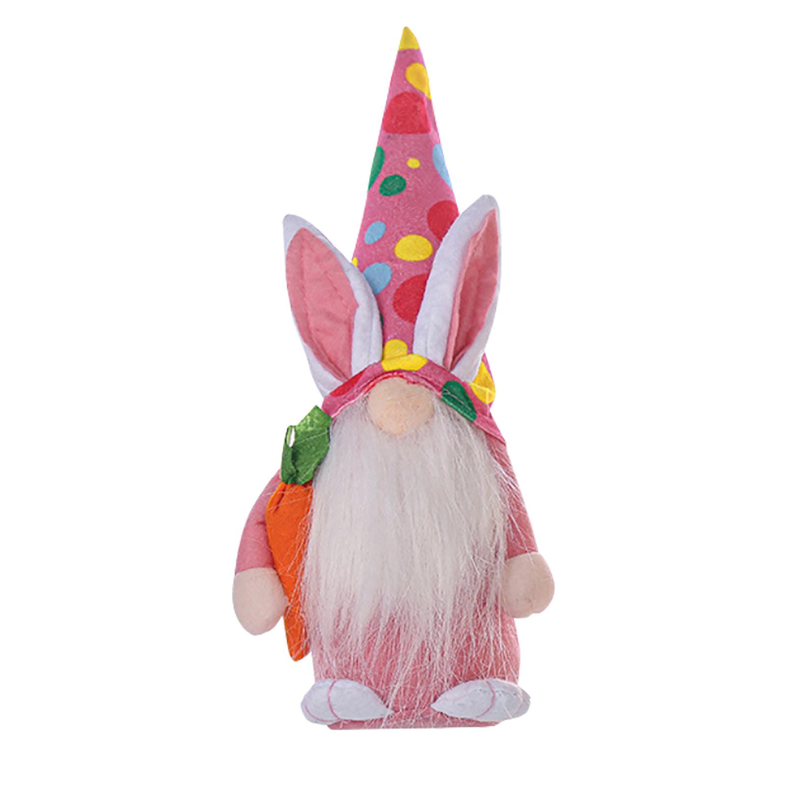 Easter Decoration Plush Toys Plush Gnome Doll Ornament Faceless Doll Dwarf Doll Decoration