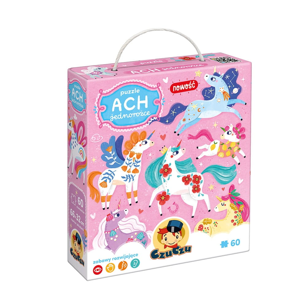 Czuczu Puzzle Ach Jednorożce 4+