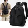 Men's Large Capacity Lightweight Nylon Crossbody Chest Bag Casual Sports Small Backpack Waterproof Pure Color