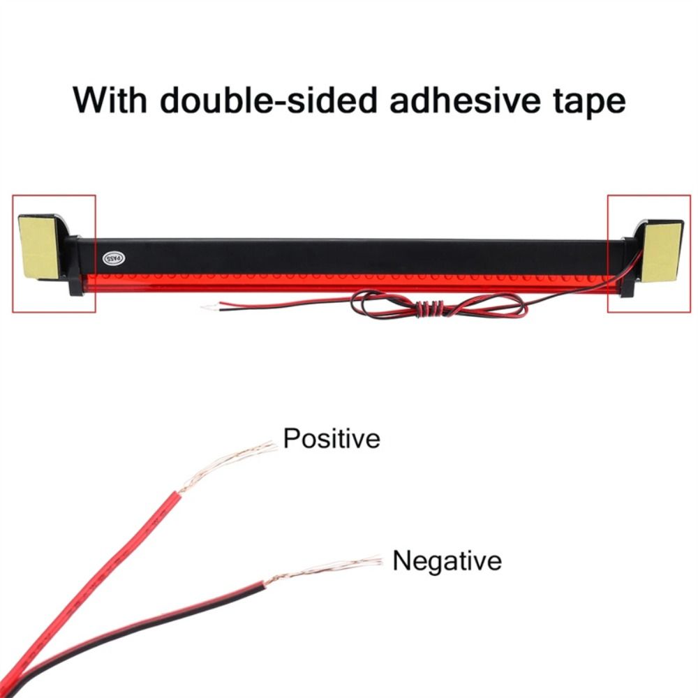 Add-on Lamp Auto Third Brake Lights Parking Signal Lamp Car Tail Brake Lamp High Mount Stop Lights