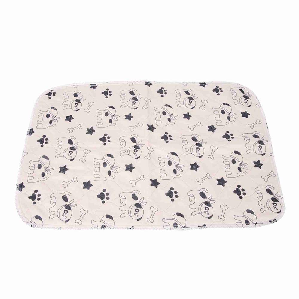 High Absorbency Washable Dog Urine Pad Polyester Fabric Pet Absorbent Underpad Pet Nursing Care 40*60cm