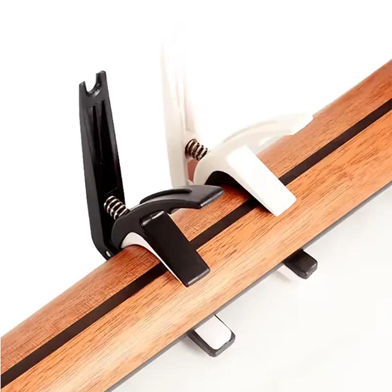 1PC Universal Guitar Capo ABS+Metal Quick Change Clamp Key for Acoustic Classic Electric Guitar Parts Accessories