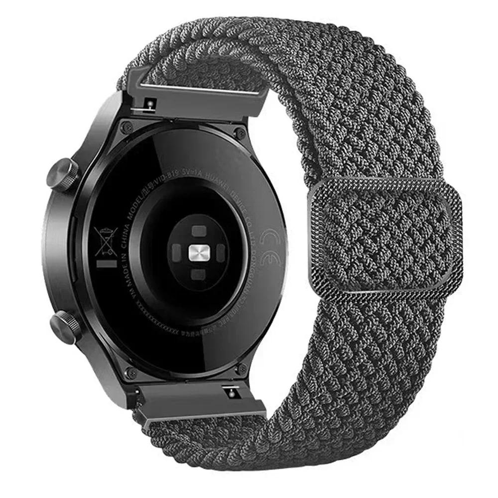 Cinturino Magnetico in Nylon 20mm 22mm Per Garmin Forerunner 570 265 55 255 Active 6 5/Vivomove Trend/Vivoactive 6 5/Venu 3/2 Braccialetto