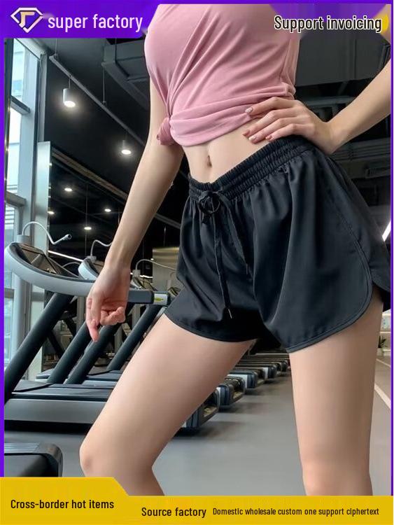 New 2026 High Waist Yoga Skirt Shorts - Loose Fit, Anti-Exposure, Perfect for Fitness & Summer.