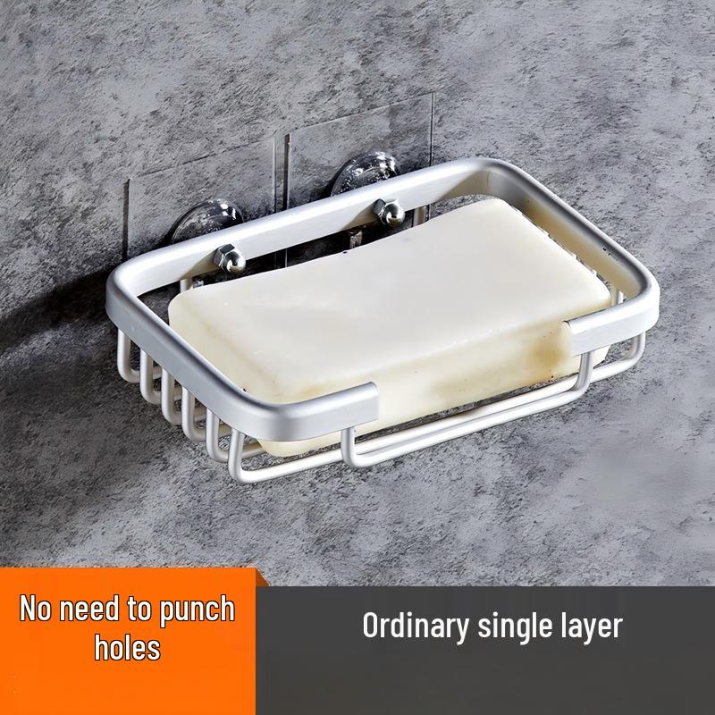 

LISM Wall-Mounted Drain Soap Dish (3-Pack)