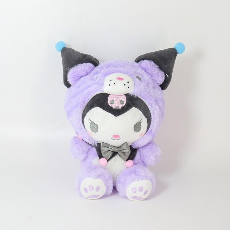 Adorable Tiger Kuromi My Melody Cinema Roll Pudding Dog Plush Toy Ultra Soft Short Plush Doll