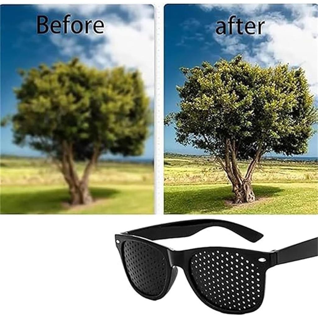 Anti-fatigue Synshelseforbedrer Smale nålehullsbriller