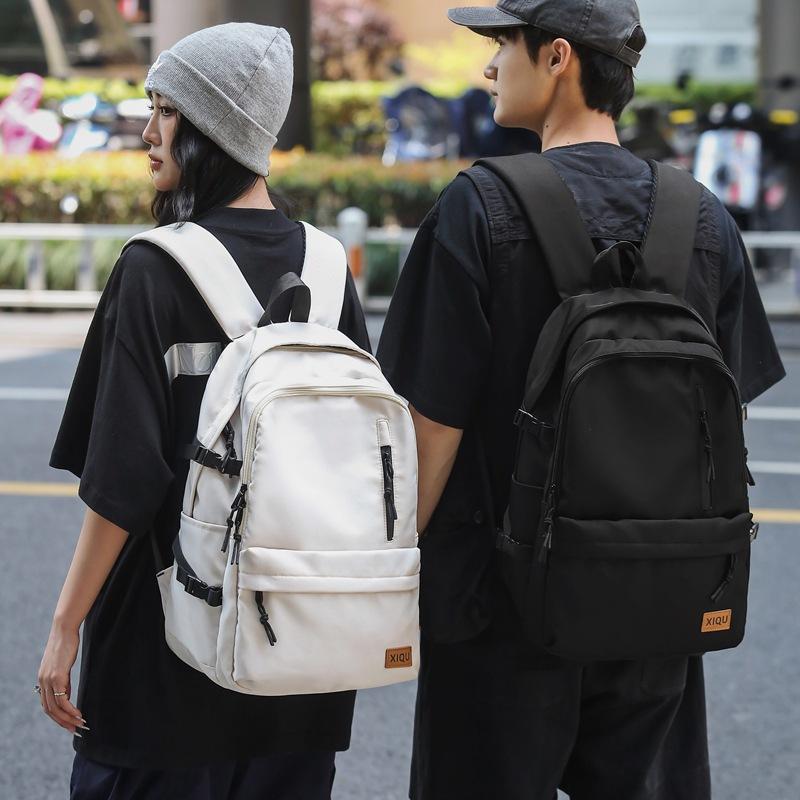 Schoolbag new student backpack unisex high school college student junior high school student Korean version large capacity backpack tide