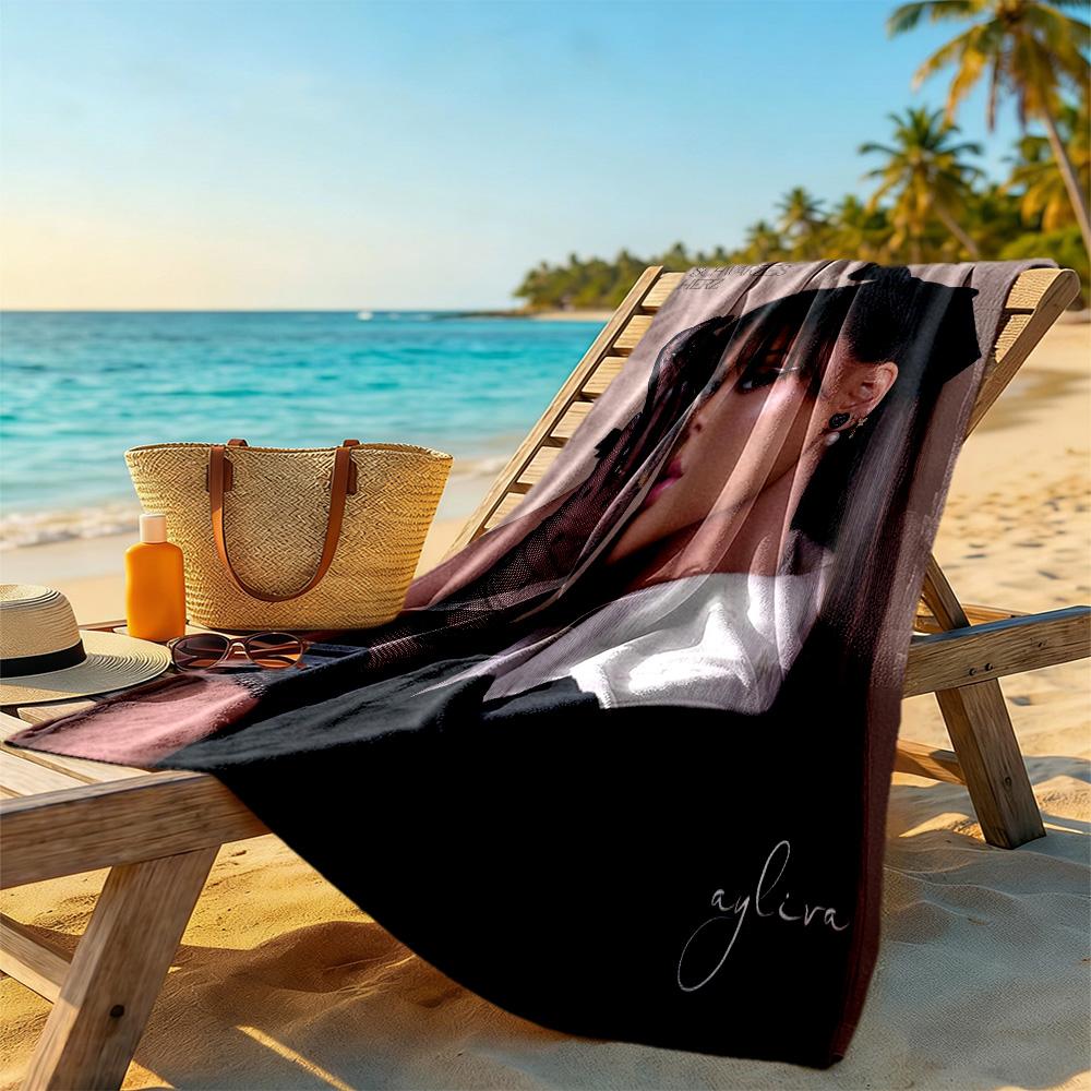Ayliva Beach Towel Super Soft Microfiber Quickdry Fabric Comfortable Lightweight Portable for Swimming,Beach,Camping, Travel, Beach Accessories,Gym