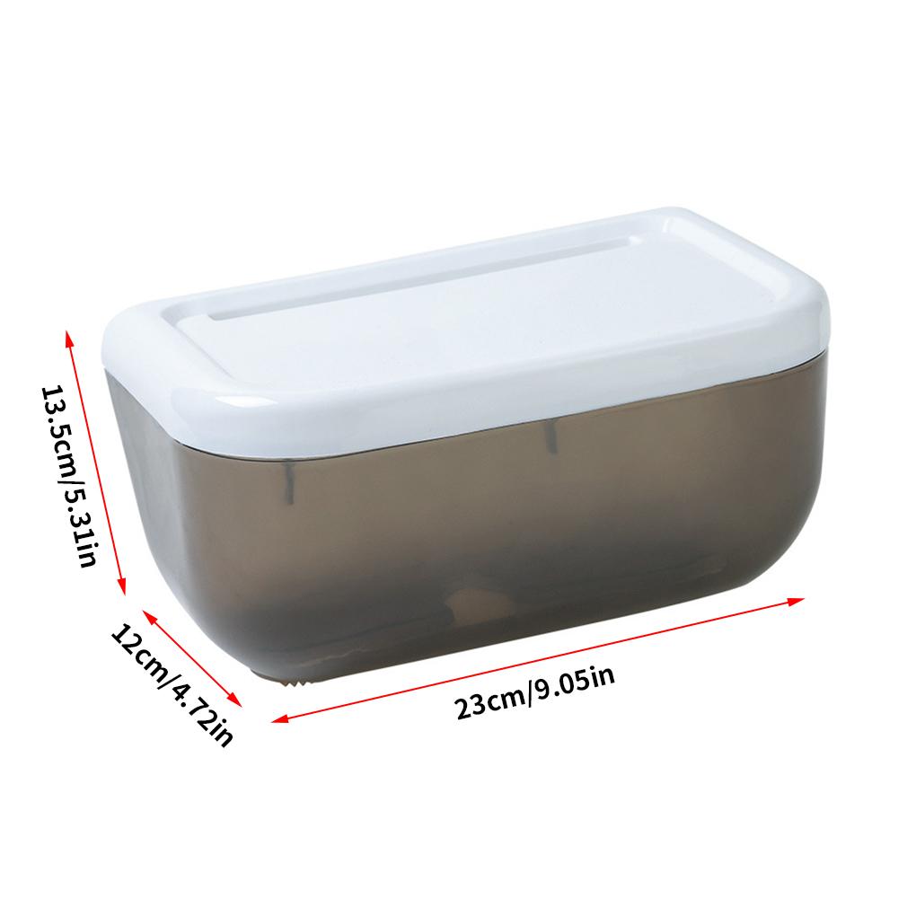 Box Kunststoffgehäuse Wandmontiert Handtuchpapierbox Organizer für Badezimmer Küche