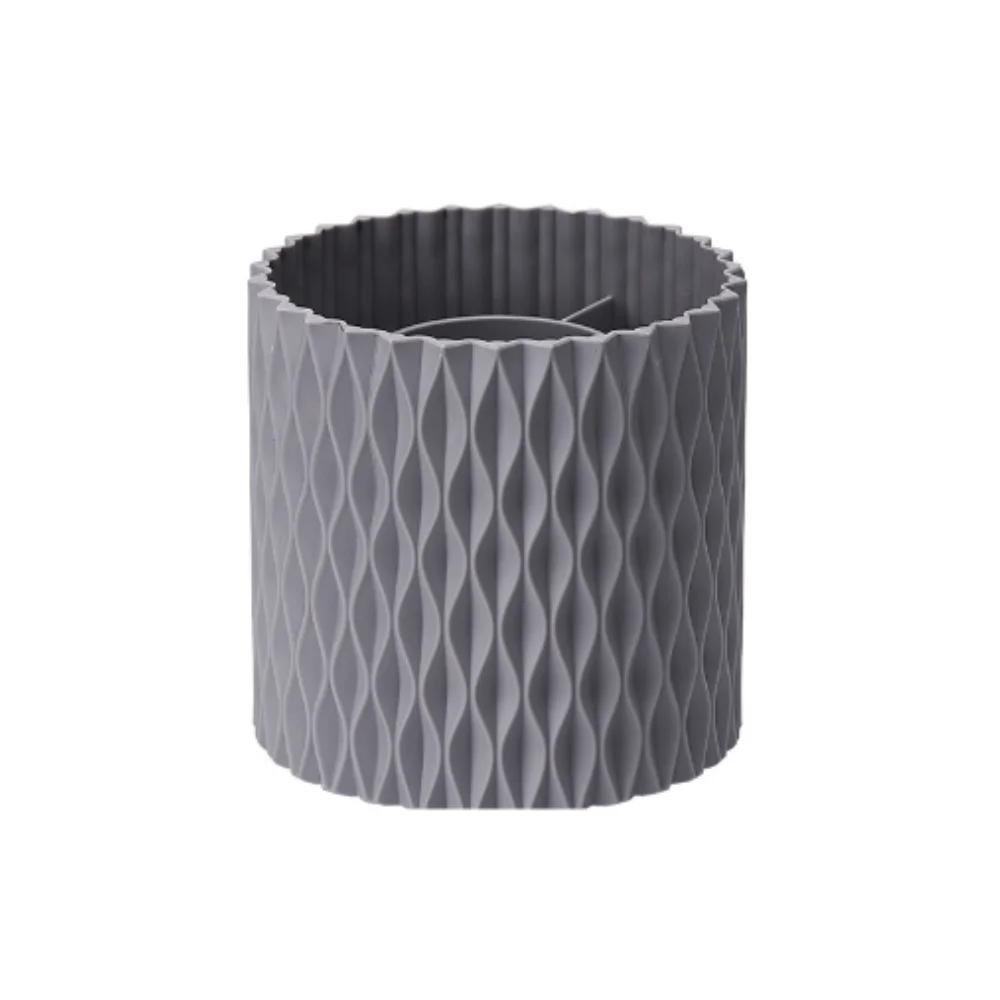 

Органайзер для кистей для макияжа с крышкой, вращающийся на 360 градусов, ящик для хранения кистей для туалетного столика, 5 ячеек, сумка для чашек, зеркало S