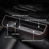 PU Leder Auto Sitzlücken Aufbewahrungsbox Universal Sitzlücken Schlitzbox Mit Ladeöffnung Telefon Flasche Schlüssel Halterbox Auto Organizer
