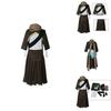 Undertale Insans Cosplay Costume Set For Anime Fans In Chinese-style Vintage