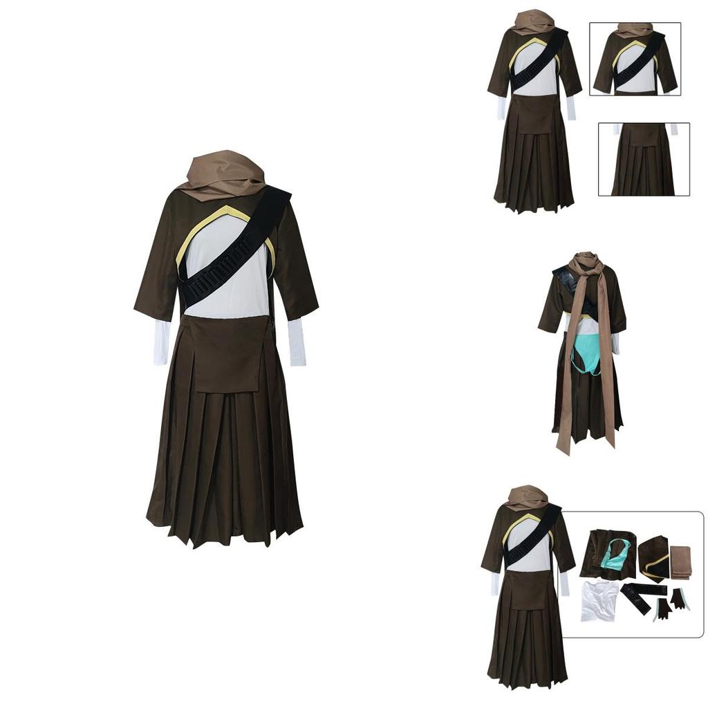 Undertale Insans Cosplay Costume Set For Anime Fans In Chinese-style Vintage