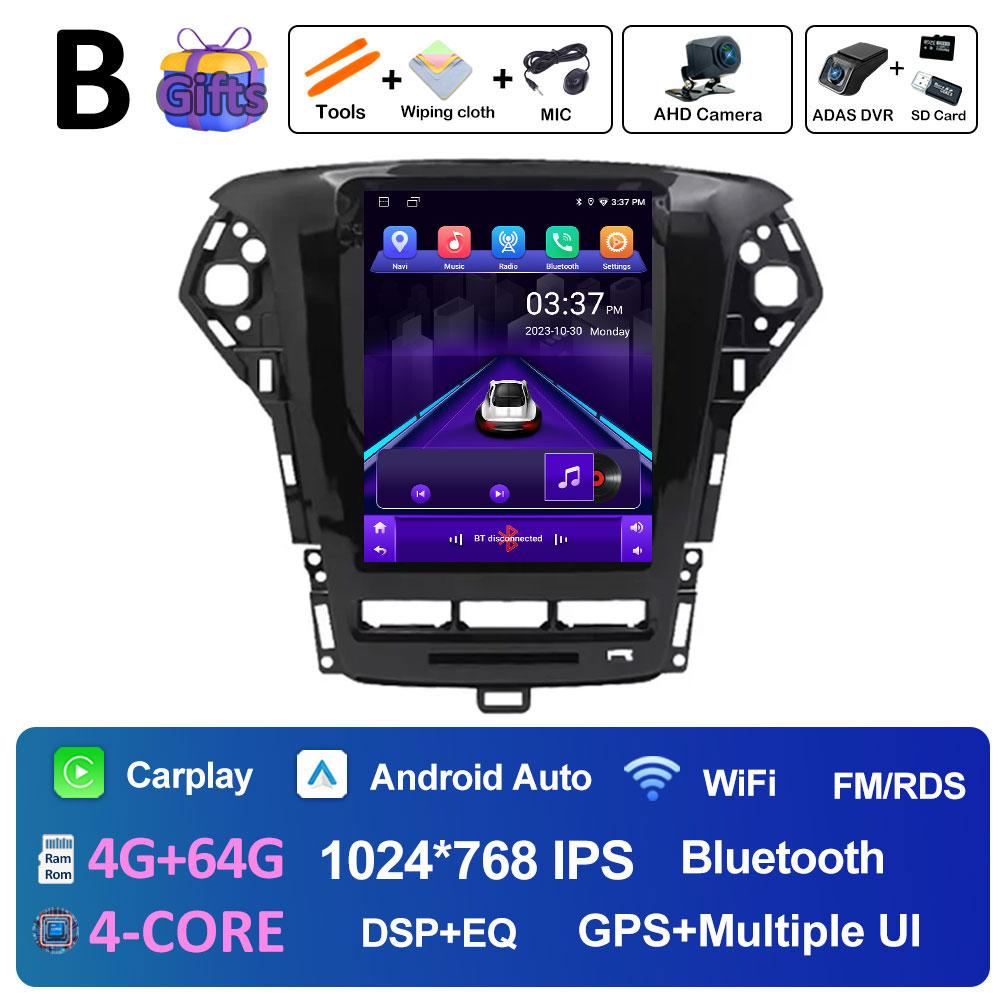 GPS Navigation Car Video Radio Multimedia Player For Ford Mondeo MK4 2011 2012 2013 Android Intelligent System Auto Tools WIFI
