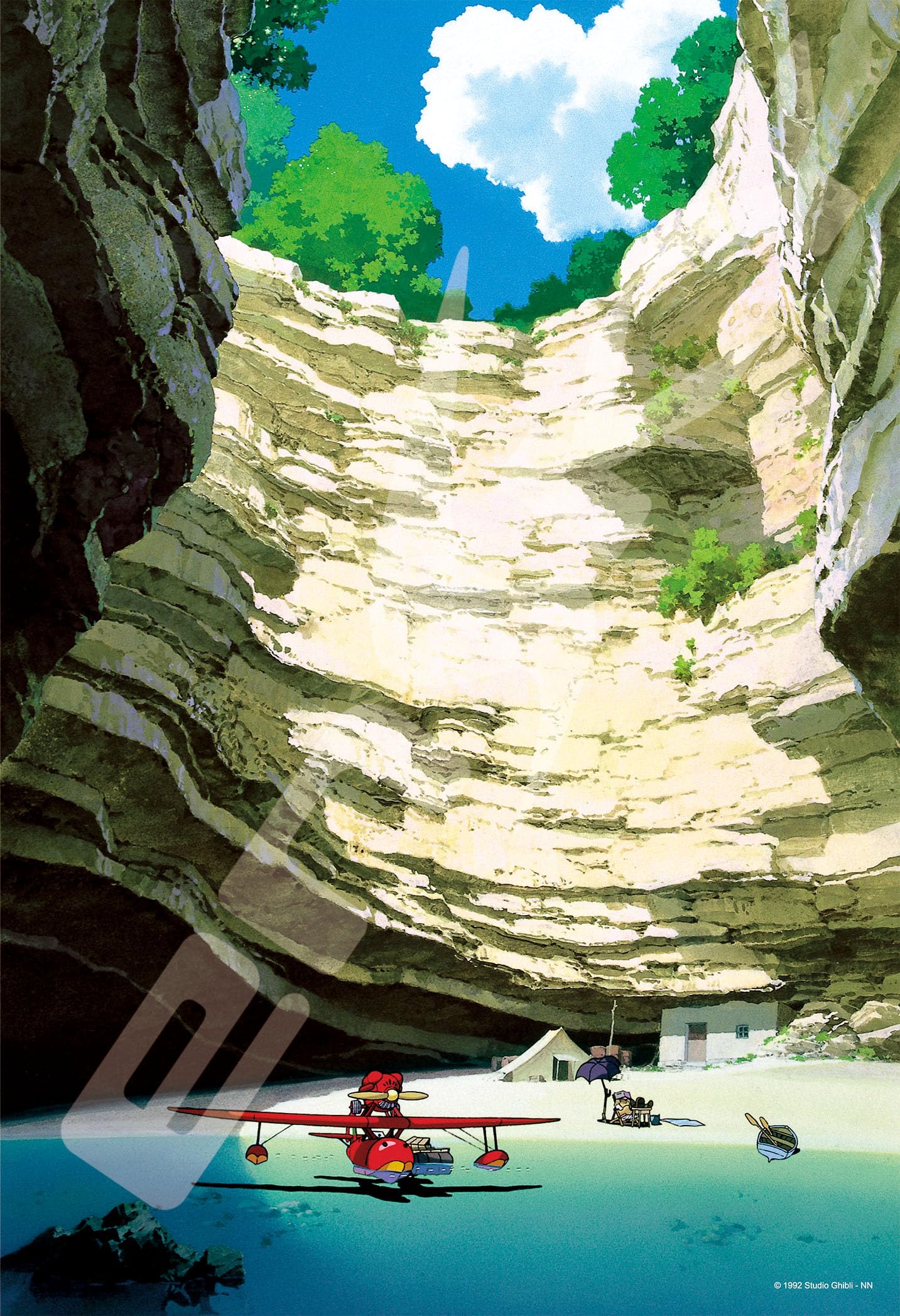 

Porco Rosso Secret Hideout 300 Piece Jigsaw Puzzle (300-420)