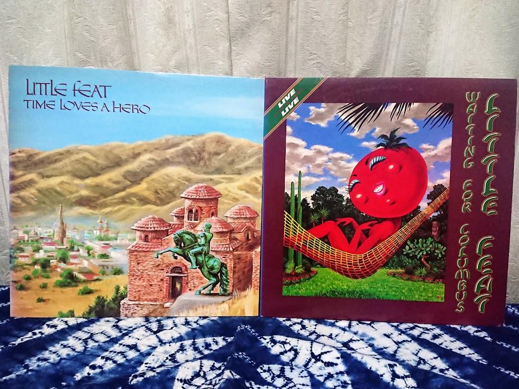 

[USED] Little Feat Western music records 2 pieces Little Feat