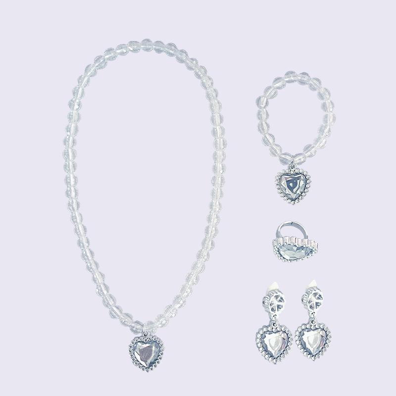 Elsa Princess Accessory Set: Crown, Wand, Gloves, Braids, Necklace, Bracelet, Earrings