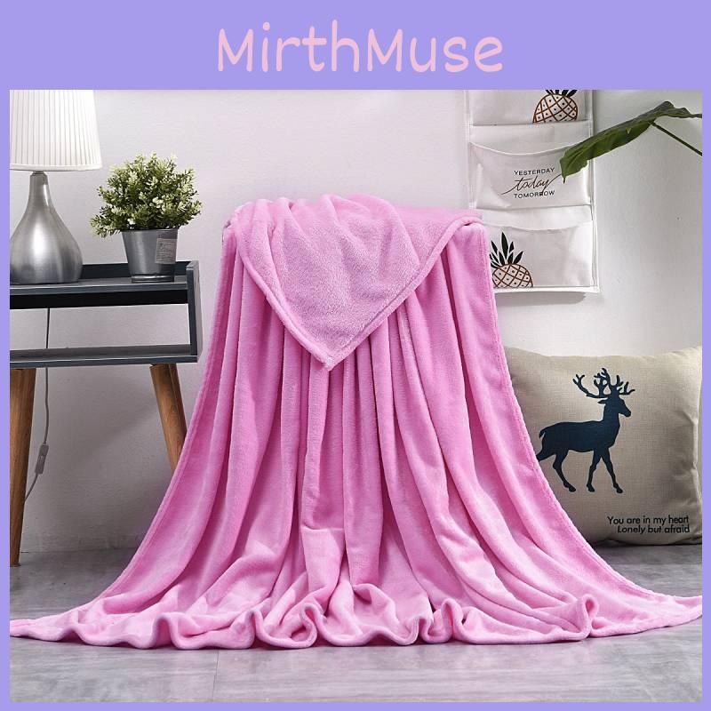 Solid Simple Oversized Color Soft Plush Blanket For Napping Sofa And Use Bedroom