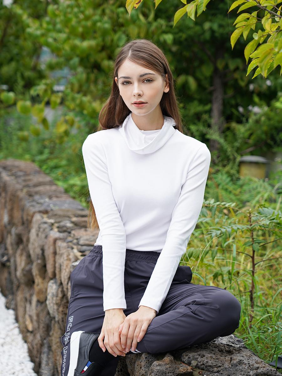 Nitina Модная маска Строка Водолазка Футболка Wh Persian White/Persian White