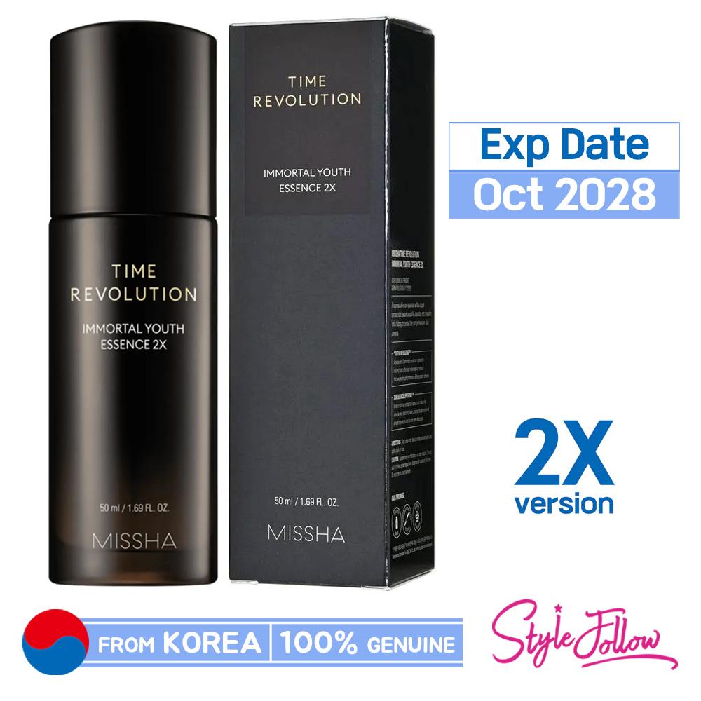 

[MISSHA] Эссенция бессмертной молодости Time Revolution 2X - 50 мл (1шт) 1pc + Sample Gifts