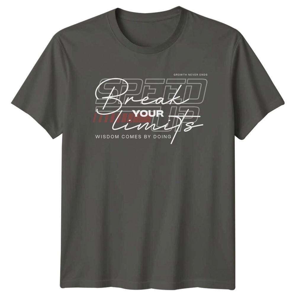 Break Your Limits Speed Up TShirt Personal DevelopUnisext Fitness Gift For Him Her S