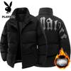 Herren Locker Geschnittene Gepolsterte Jacke