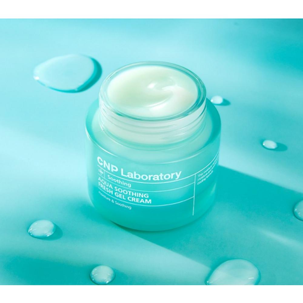 CNP LABORATORY Aqua Soothing Gel Cream 80ml – Lightweight Hydration & Cooling Care, Korean