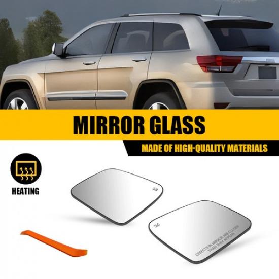 Mirror Glass Heated Backing Plate Left Right Side For 2011- Dodge Durango 2X