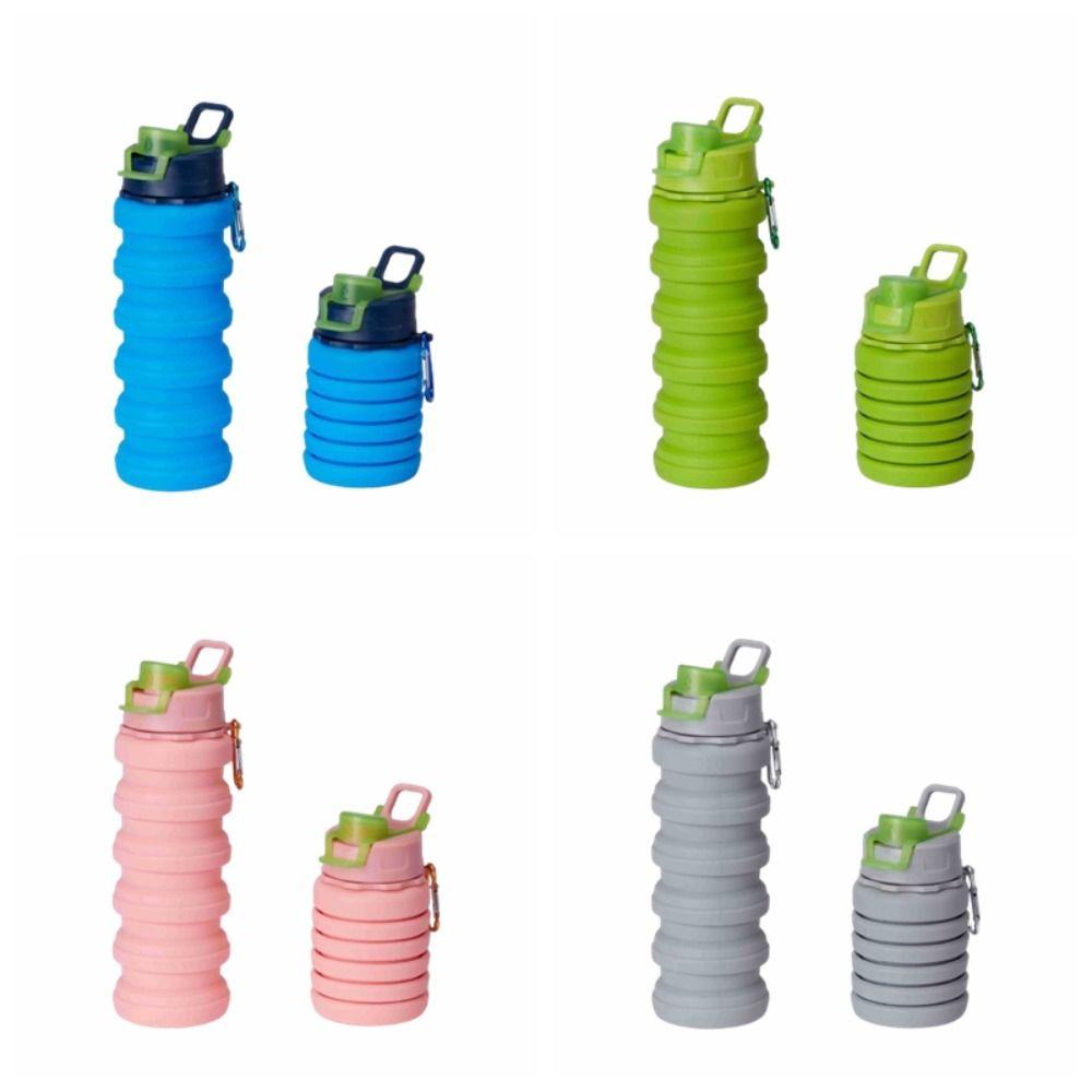 Large-capacity Collapsible Sport Bottle Retractable Foldable Drinking Cup  Cycling