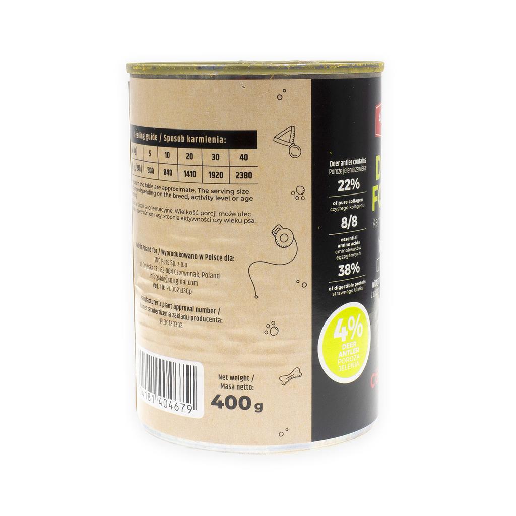 Collagen Line food - with antlers and game 400 g - 10+2 free