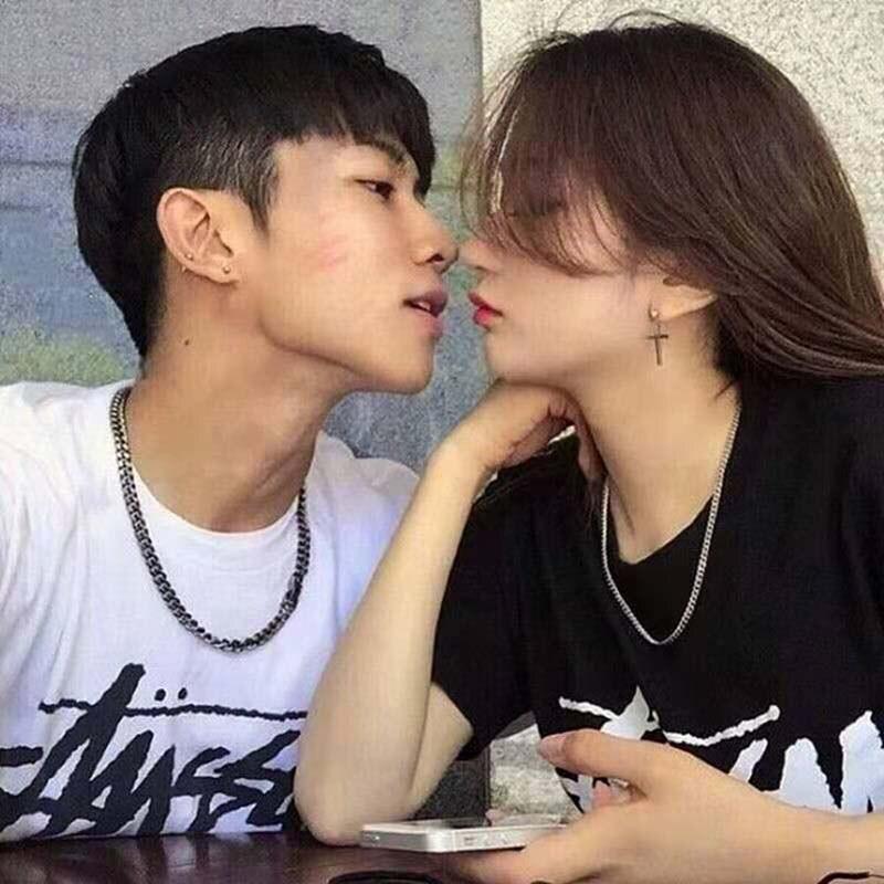 Edelstahl-Kettenhalsketten für Damen und Herren, lange Hip-Hop-Halskette am Hals, Modeschmuck, Accessoires, Freunde, Geschenke