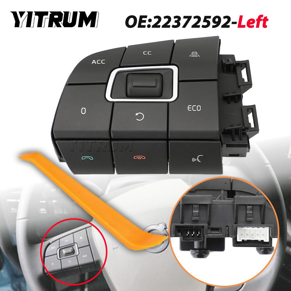 YITRUM 22629276 Truck For Volvo FM/FH V4 VOL Steering Wheel Switches Module Left/Right 21957047 21957046 22372592 21957049 Switches4