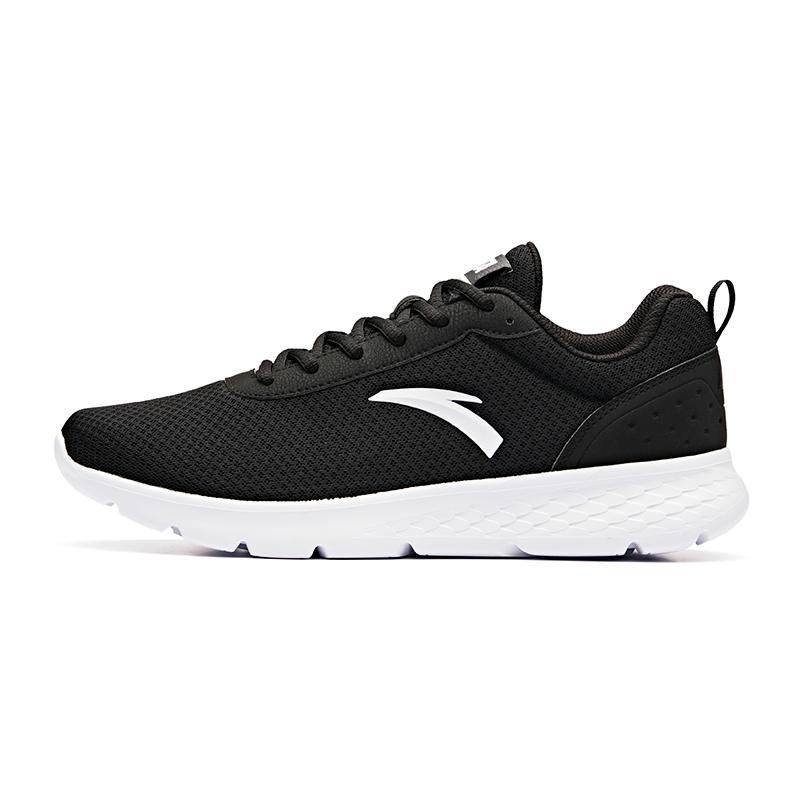

Anta Cushioning Anti Slip Wear Resistant Breathable Lightweight Coverage Low Top Casual Running Shoes Men s Black 43