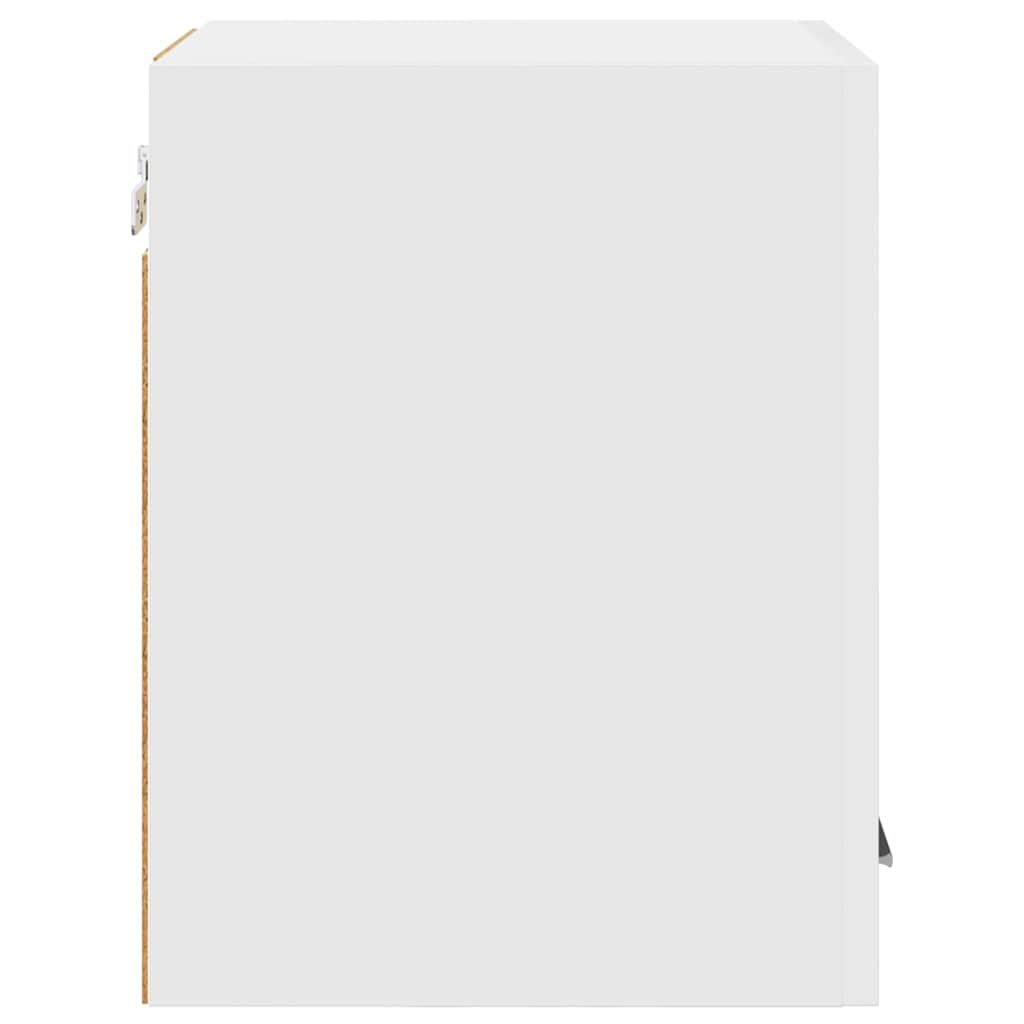 Wall Mounted Cabinet with Door 2 pcs White 30 x 31 x 40 cm Engineered Wood
