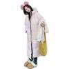 Down Padded Jacket Long New Temperament Hooded Knee Thickened Winter Padded Jacket Padded Jacket