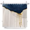 Nordische Abstrakte Kunst Duschvorhang Einfache Geometrie Badewannenvorhang Wasserdicht Polyester Badezimmer Vorhang Zubehör Dekor