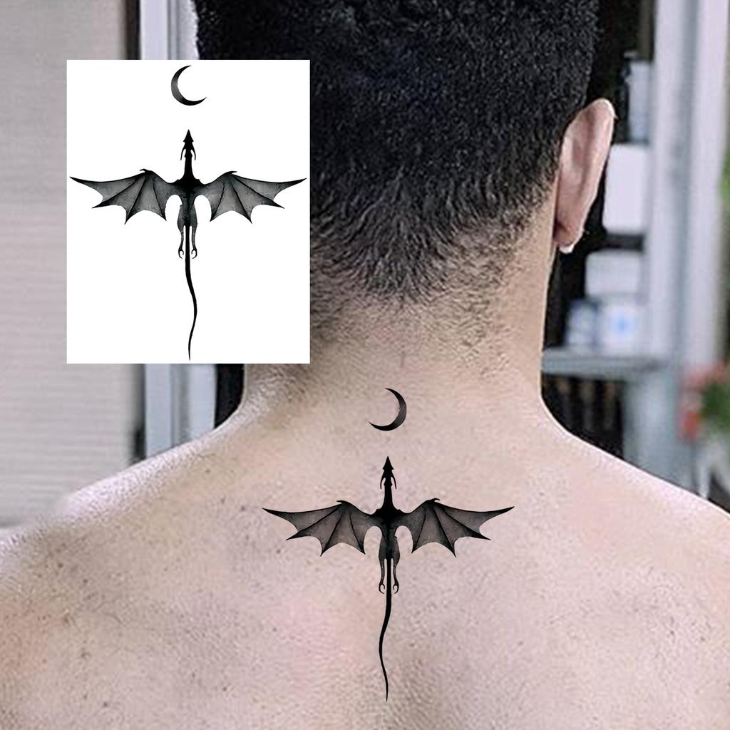 1 Foglio Tatuaggi Temporanei Teschio Ancora Insetto Per Mani Collo Adulti, Adesivi Tatuaggi Finti di Halloween Tatuaggi Realistici a Lunga Durata