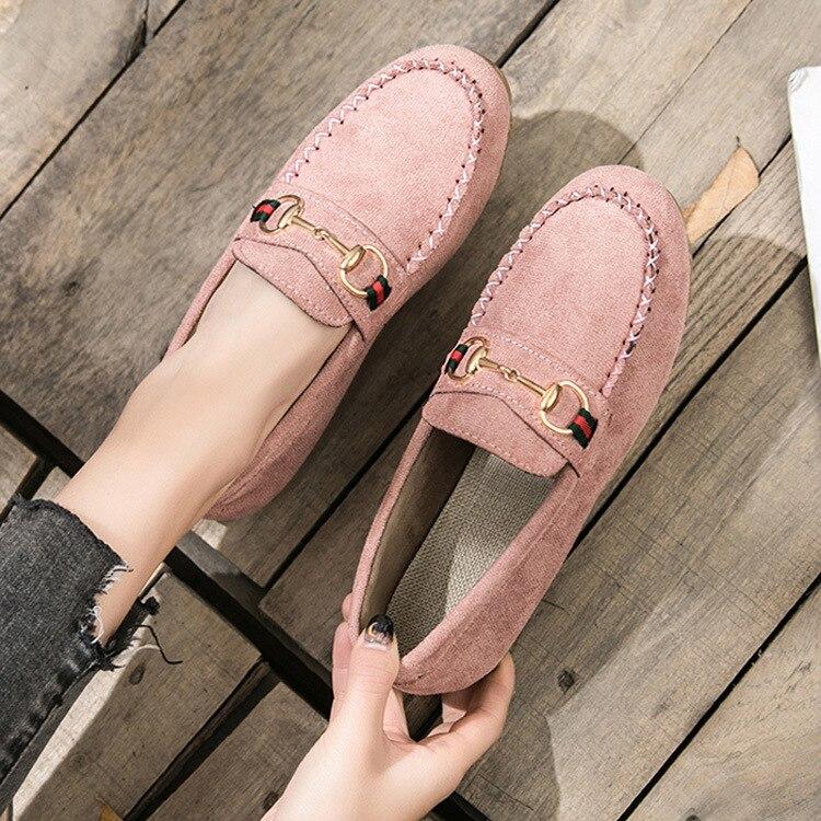 Cheap Flat Shoes Women Casual Loafers Famous Designer Slip Ons Plus